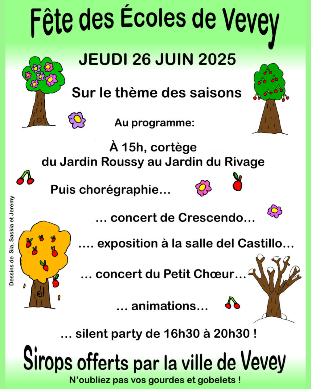 Fête des écoles 2025