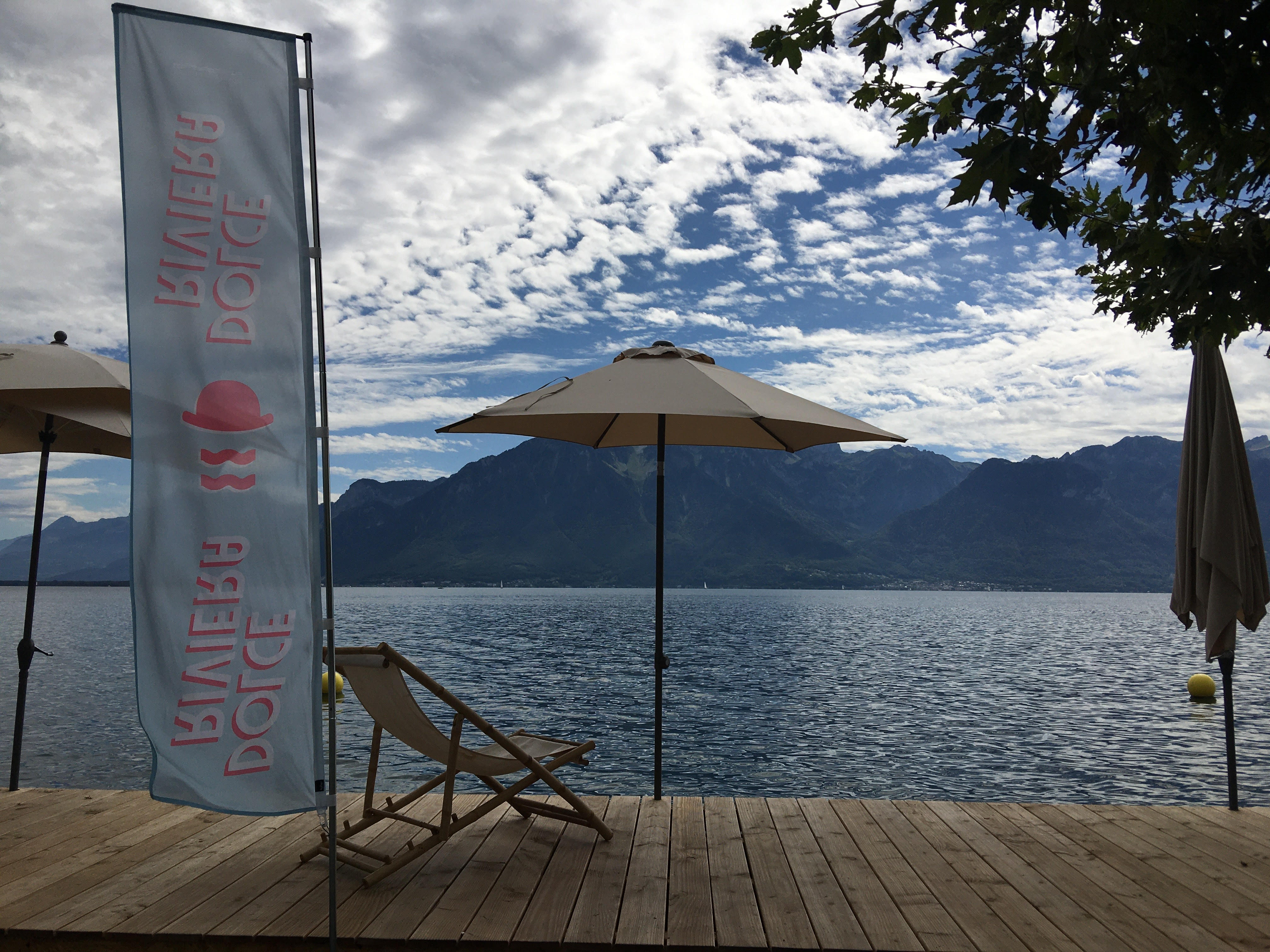 Dolce Riviera sur les quais de Vevey