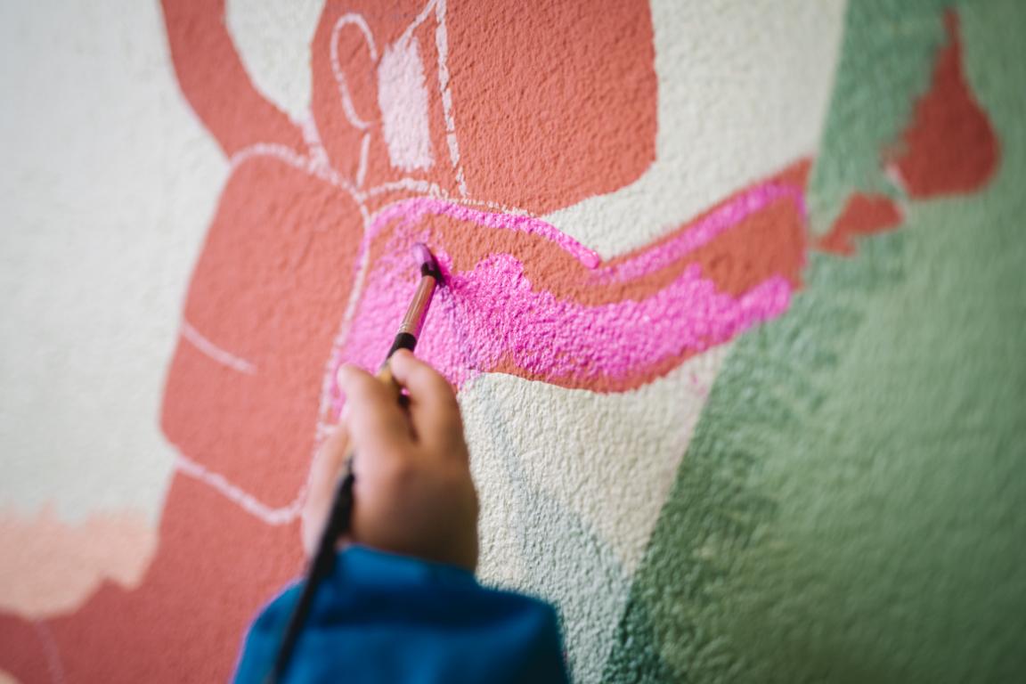 Paint a smile atelier enfants