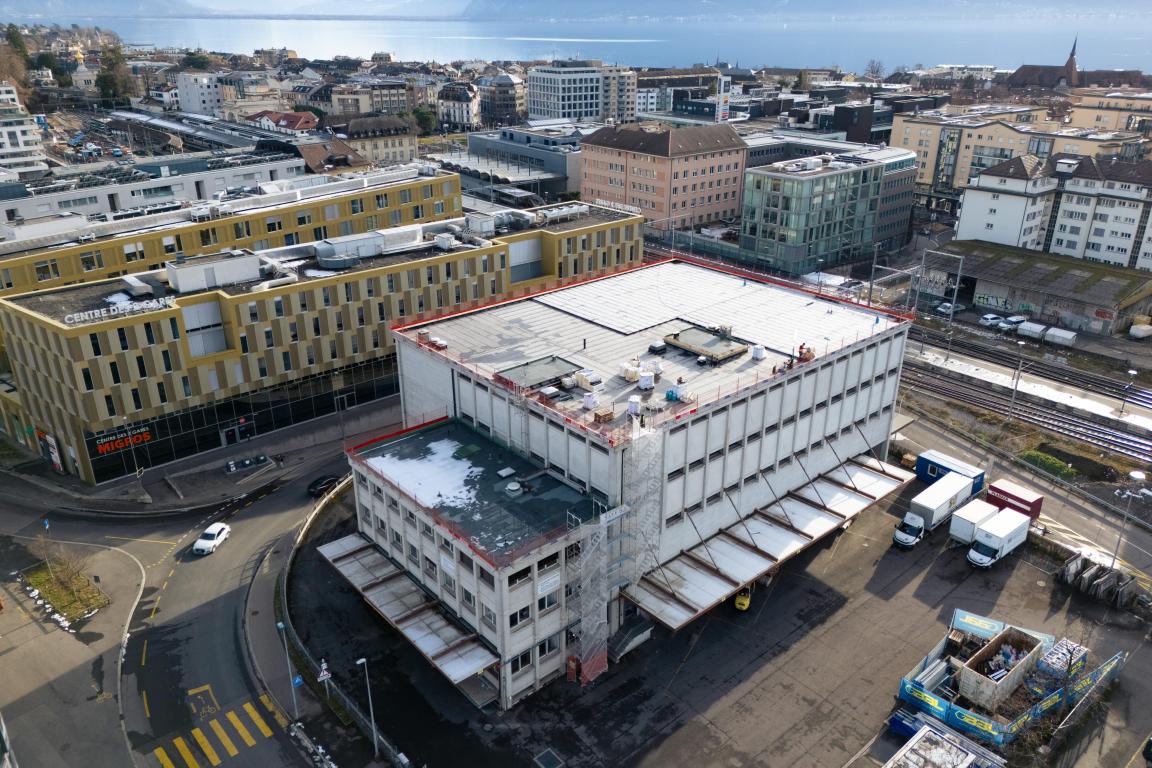 Port Franc - panneaux solaires 