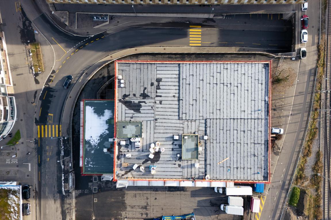 Port Franc - panneaux solaires 