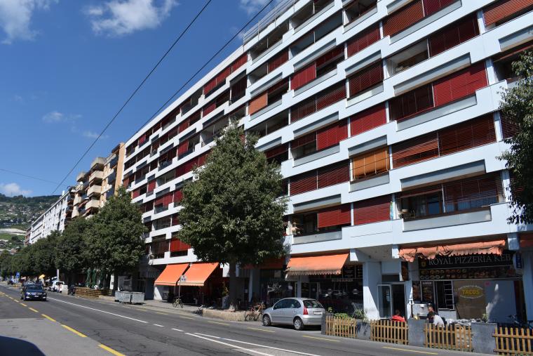 un quartier de Vevey, Avenue Général-Guisan