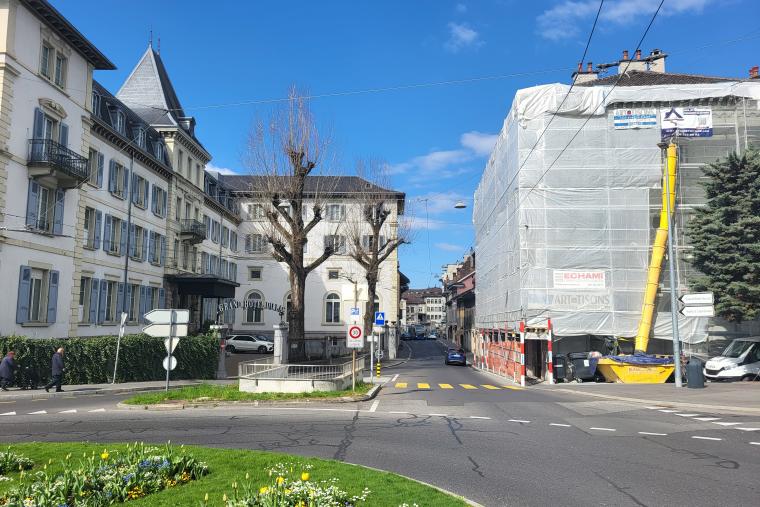 Entrée de ville est Vevey