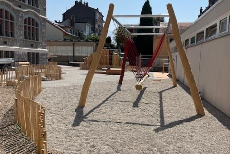 Préau collège Veveyse