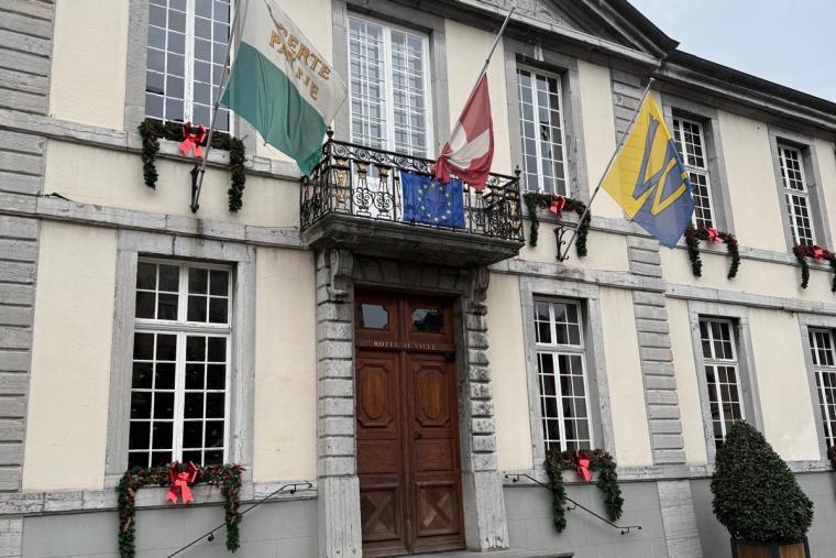 drapeau Hôtel de Ville Vevey
