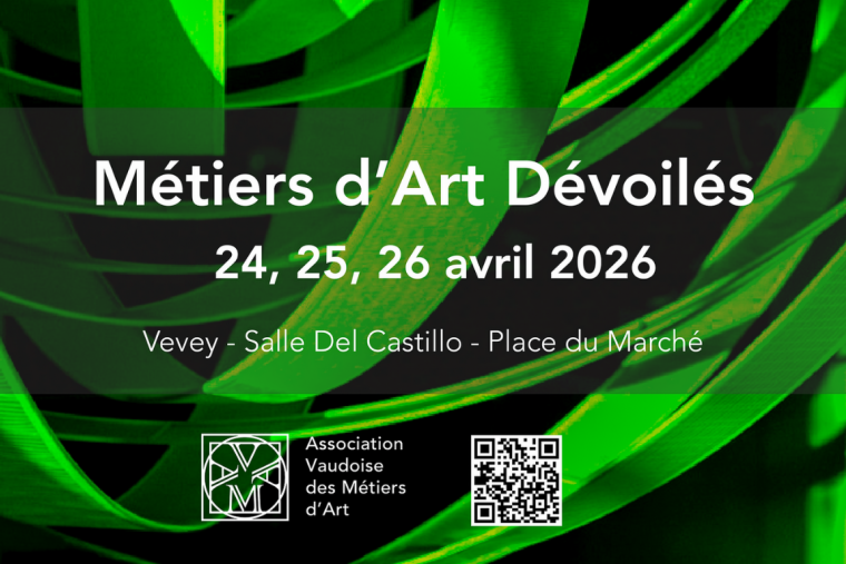 Les Métiers d’Art se dévoilent à Vevey du 24 au 26 avril 2026