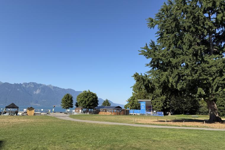 Vevey - Jardin du Rivage - Fanzone